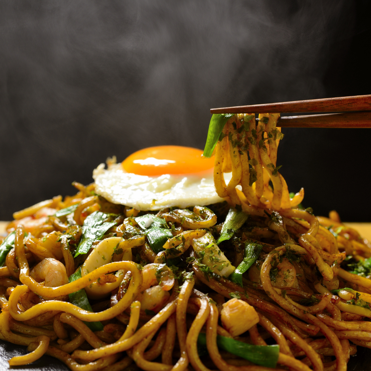 Recette nouilles sautées au bœuf